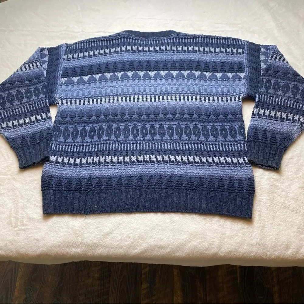 Winona Knits Vintage Crew Neck Long Sleeve Sweater Size XL